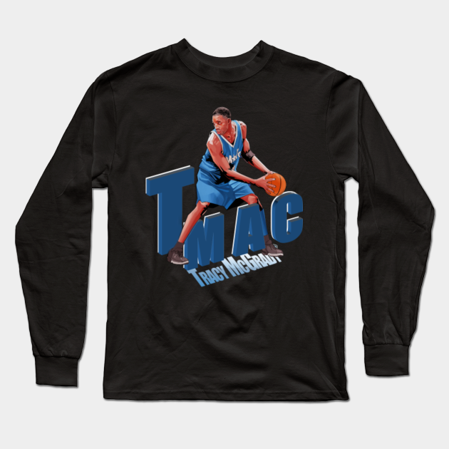 Tracy McGrady #1 Orlando Magic Jersey T mac - Tracy Mcgrady - Long Sleeve T-Shirt | TeePublic